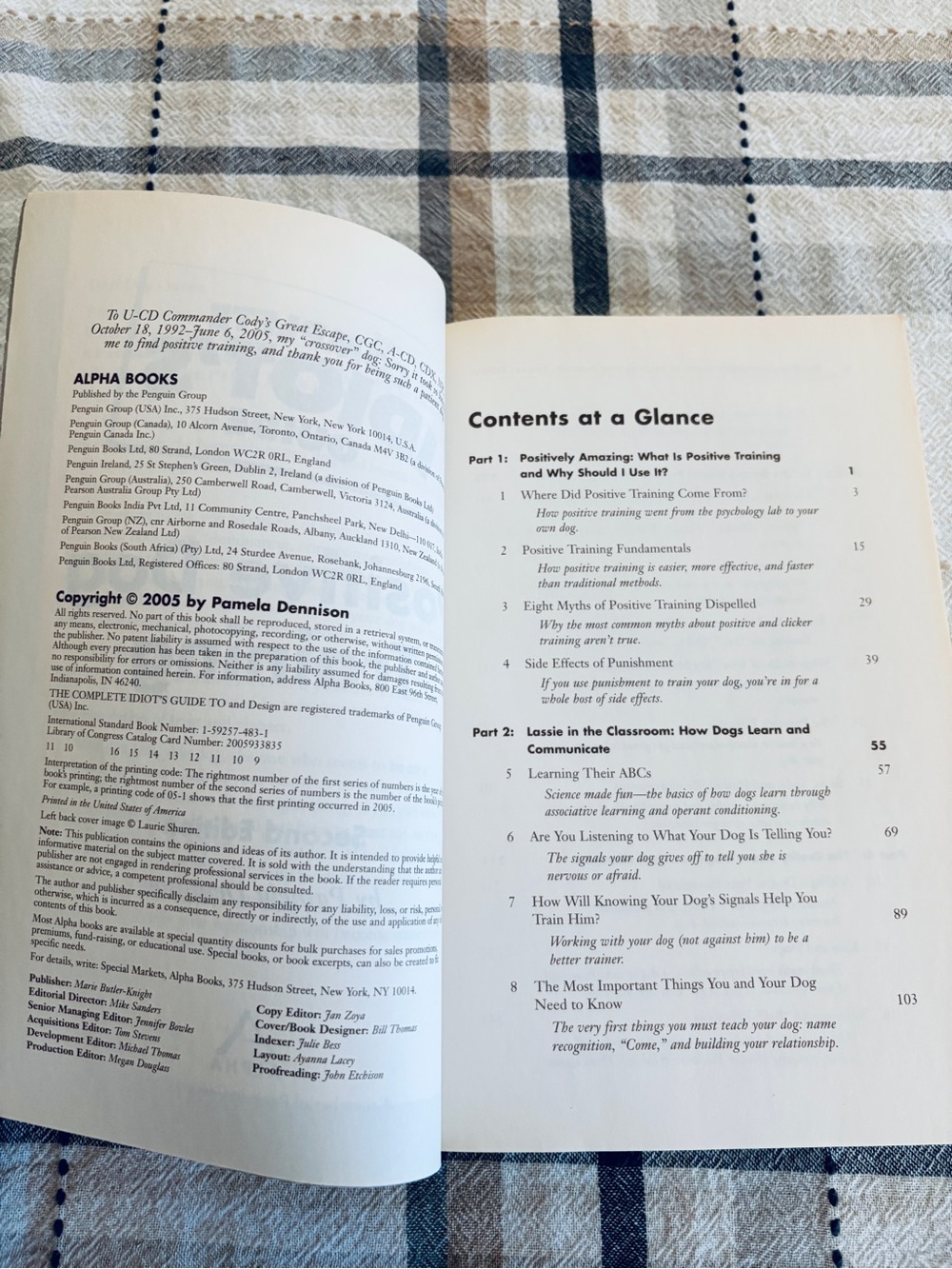 The Complete Idiots Guide to Positive Dog Training 2nd Edition 2005 Softcover - Picture 5 of 10